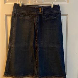 CAbi Blue Jean Skirt